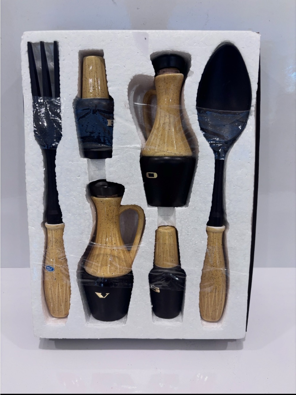 Vintage Service Salad Set  from Japan Made for Zellers